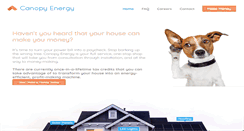 Desktop Screenshot of canopyenergy.com